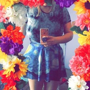 ✨Starry Night Skater Skirt✨